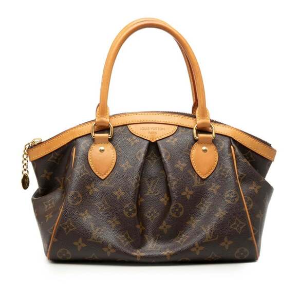 LOUIS VUITTON Handbags - Louis Vuitton Monogram Tivoli PM Handbag M40143 Brown Leather Women's LOUIS V...